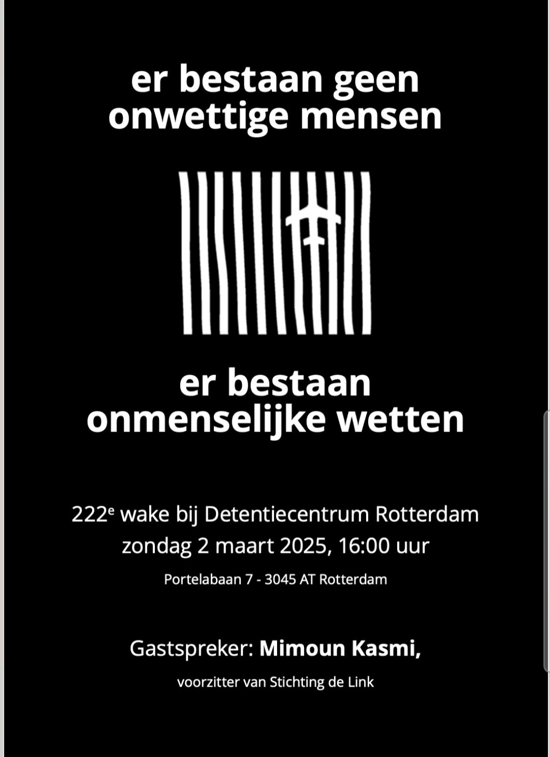 Samen voor menselijkheid en rechtvaardigheid